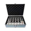 SET DE COLLETS ER40 DE 23 PIEZAS RANGO 4MM-26MM TOOLMEX