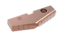 ALLIED 456H-0316 - 3-1/2" Super Cobalt Spade Indexable Blade, Insert Coating: AM200®, Blades Series: #6, T-A® Series