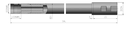 ZANCO PARA CABEZA DE BROCA TIPO 07 LONG 1600mm / ZANCO DE 50X80mm