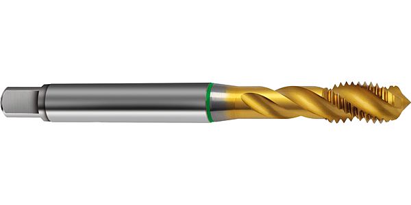 MACHUELO M8X1.25 STI, 3FL, 6H, HSSE+TIN, GHURING