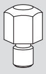 [16514] STOP PIN ALB 10 mm