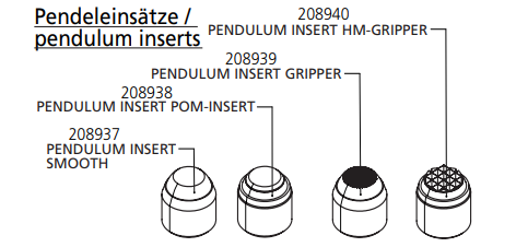 [208940] PENDULUM INSERT HM-GRIPPER