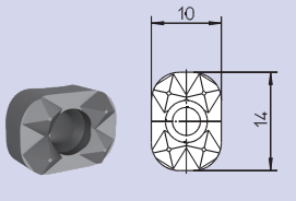 [081845F] GRIP INSERT