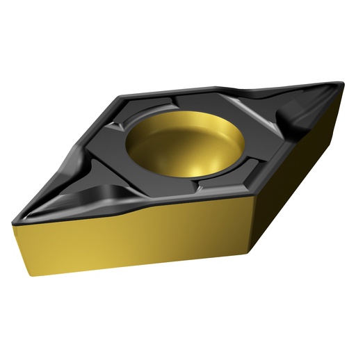 [7860793] DCMT 07 02 04-PF 4425 (DCMT 2(1.5)1-PF 4425) 7323225047616 Plaquita CoroTurn® 107 para torneado COROMANT