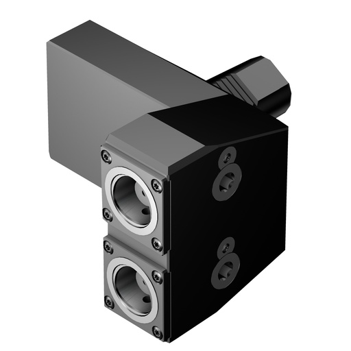 [8094197] C4-TLE-MZ40V-YT, Unidad de sujeción manual para máquinas Mazak, Mazak interfase de torreta sin accionamiento -tamaño MZ40V, dir. izquierdo, Coromant Capto (clampeo por segmento) -tamaño C4, COROMANT