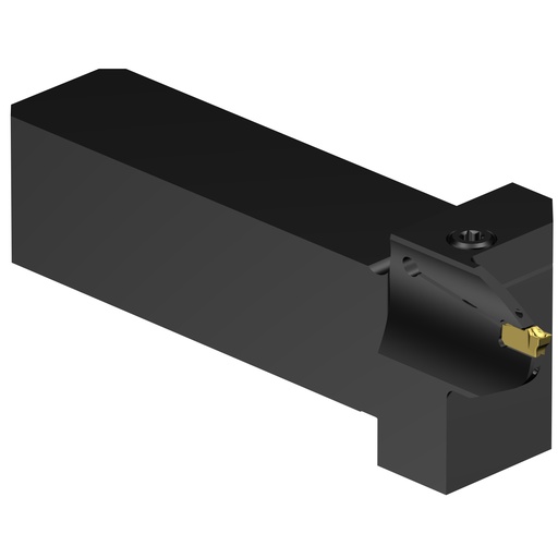 [8105728] QS-QI-LFG15C16-024B, Herramienta con mango CoroCut® QI para ranurado frontal, dir izq, Zanco rectangular -pulg: 1 x 1, COROMANT