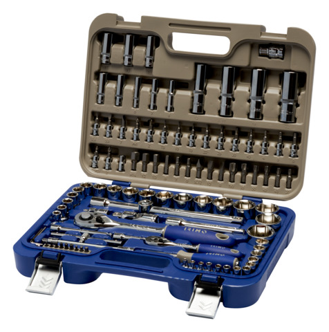 [129-101-4] Juego de dados de 1/4"-1/2", 101 piezas IRIMO una marca de SNAP ON