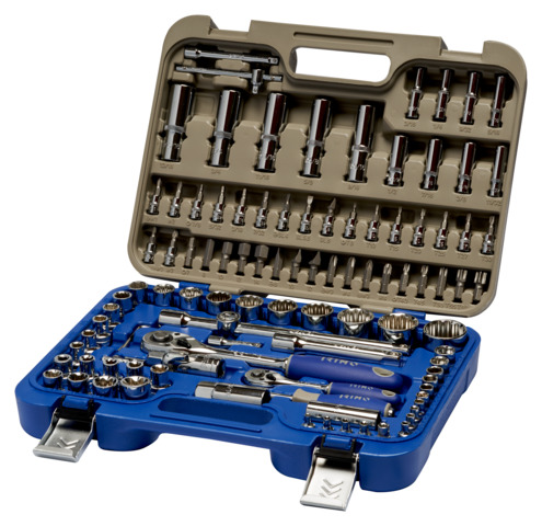 [129A-103-4] Juego de dados de 1/4"-1/2", pulgadas (103 piezas) IRIMO una marca de SNAP ON