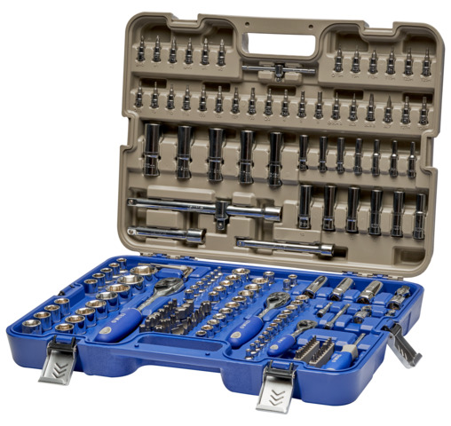 [129-172-4] Juego de dados de 1/4"-3/8"-1/2", mm, 172 piezas IRIMO una marca de SNAP ON