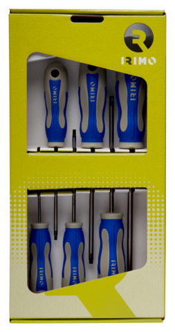 [459-6B-C] Juego de destornilladores, 6 piezas, T10-T15-T20-T25-T27-T30 IRIMO una marca de SNAP ON