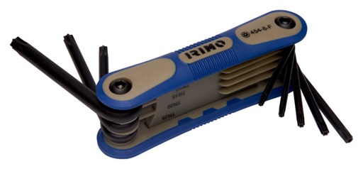 [454-8-F] Llaves hexagonales en estuche, 8 piezas, TR9-TR40 IRIMO una marca de SNAP ON