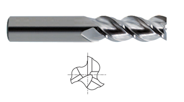 [28595TC] 28595TC ALU-POWER 3FL 45˚ REGULAR E/M 5/8X5/8X1_5/8X3_1/2 YG1