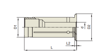 [420108] 420108 BOQUILLA PARA CHUCK HIDRAULICO (REDUCTION SLEEVE: OPEN TYPE) HK20-1/8 YG1
