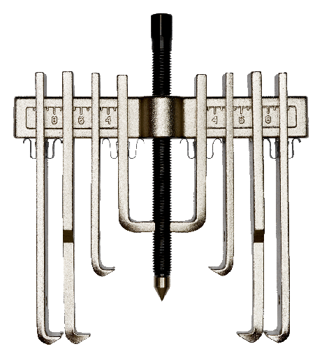 [713011] Extractor con varias Garras rango 75-250mm