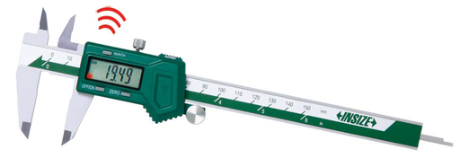 [1113-200] 1113-200 WIRELESS DIGITAL CALIPER (NON-WATERPROOF) RANGE 0-8"/0-200MM READING 0.01MM/0.0005"  (CAT A) INSIZE