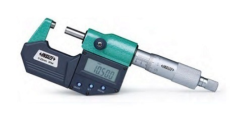 [3108-25A] 3108-25A DIGITAL OUTSIDE MICROMETER (WITHOUT DATA OUTPUT) RANGE 0-25MM/0-1" READING 0.001MM/0.00005" INSIZE