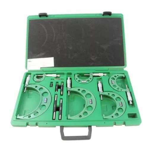 [3203-1506A] 3203-1506A OUTSIDE MICROMETER SET RANGE 0-150MM READING 0.01MM INSIZE