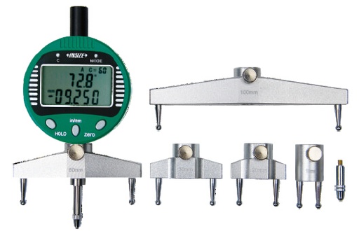 [2183] 2183 DIGITAL RADIUS GAGE (LOW ACCURACY) RANGE R5-910MM/0.2-35.83" READING 0.01MM/0.001"  (CAT A) INSIZE