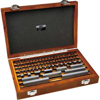 [4100-183] 4100-183 STEEL GAGE BLOCK SET (ISO3650, GRADE 1) RANGE 83PCS INSIZE