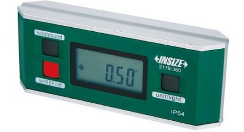 [2179-360] 2179-360 DIGITAL LEVEL AND SLOPE METER RANGE 0-360° (90°X4) READING 0.05°(=0.873MM/M)  (CAT A) INSIZE