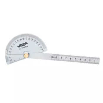 [4780-85AM] 4780-85AM PROTRACTOR (ECONOMIC TYPE) RANGE 0 - 180° READING 1°  (CAT A) INSIZE