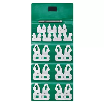 [4804-26E] 4804-26E RADIUS GAGE SET RANGE 0.010 TO 0.5" READING 26PCS  (CAT A) INSIZE