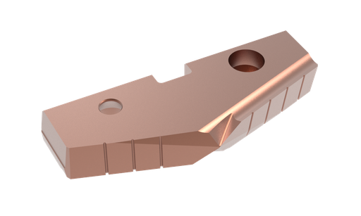 [456H-85.65] ALLIED 456H-0316 - 3-1/2" Super Cobalt Spade Indexable Blade, Insert Coating: AM200®, Blades Series: #6, T-A® Series