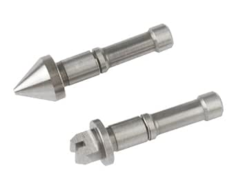 6 Piece Anvil/Spindle Screw Thread Micrometer Tip Set, 60 Deg. Threads, 3.5-4.5, 5-8, 9-13, 14-24, 28-44, 48-64 TPI/0.4-0.5mm, 0.6-0.9mm, 1-1.75mm, 2-3mm, 3.5-5mm, 5.5-7mm MITUTOYO