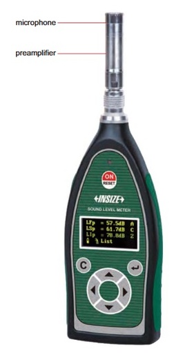 [0011-FA25] SOUND LEVEL METER 0011-FA25 INSIZE